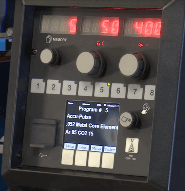 Miller Auto-Continuum 350 w/ Centerpoint ACP 907656002 for sale online at Welders Supply